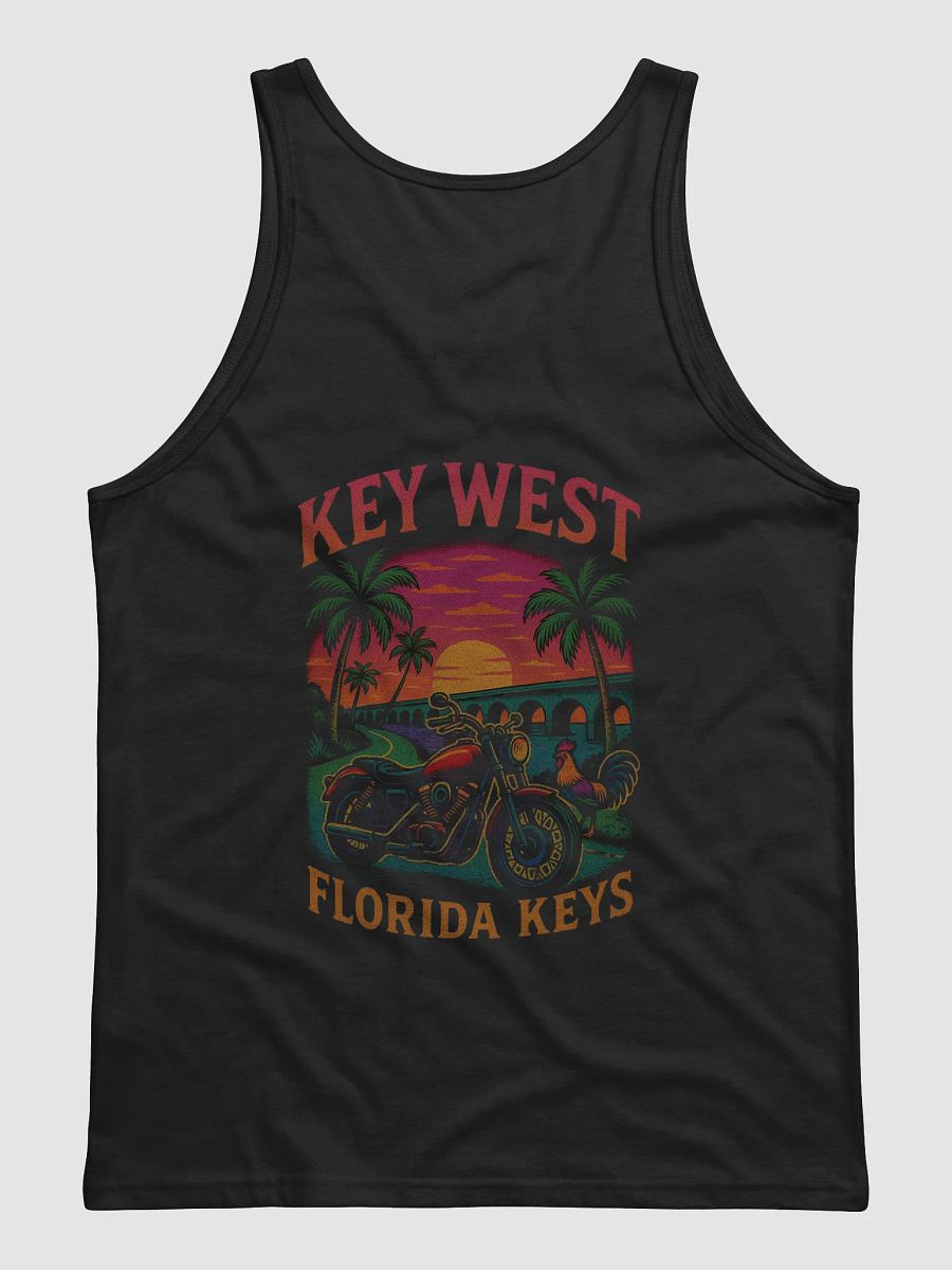 Luxe Key West Rider Tropical Paradise Ultra-Soft Jersey Men's Tank Top product image (3)