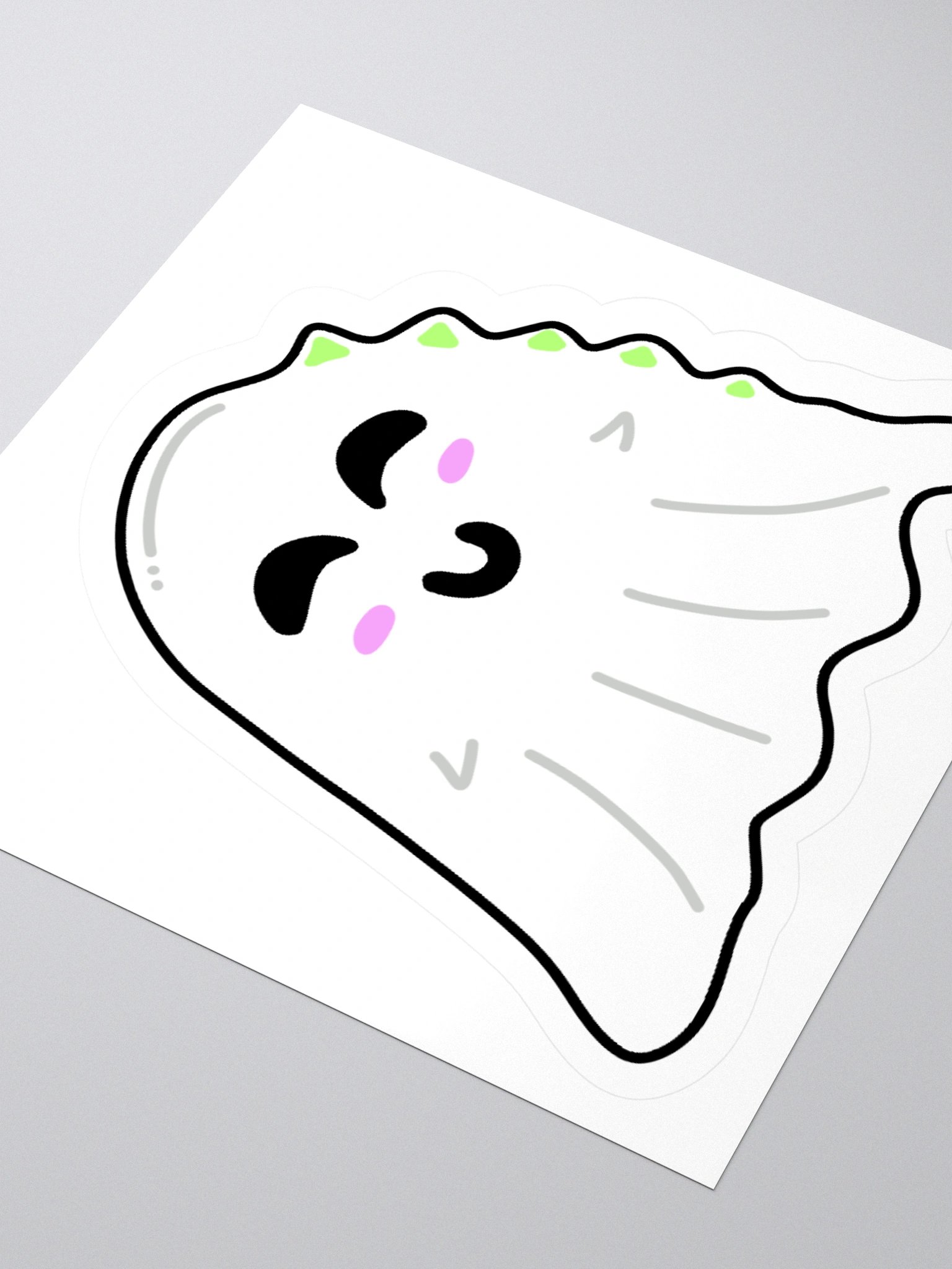 Sticker Club [October] Ghost Dino product image (3)