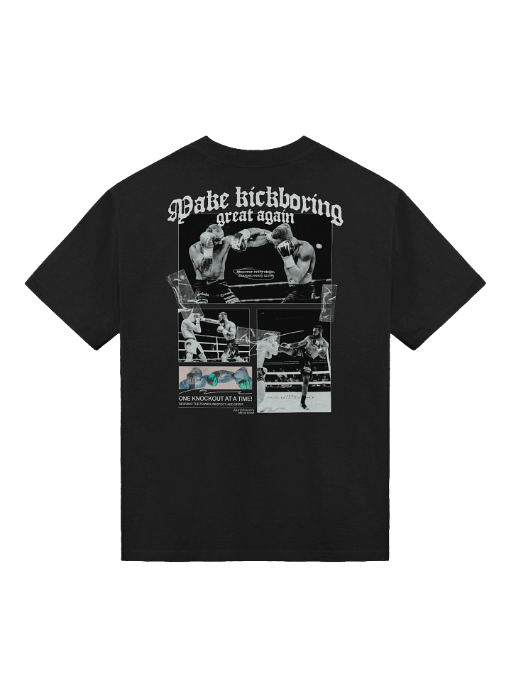 Oversized Tee - Make Kick boxing Great Again by zaur Dzhavadov product image (2)