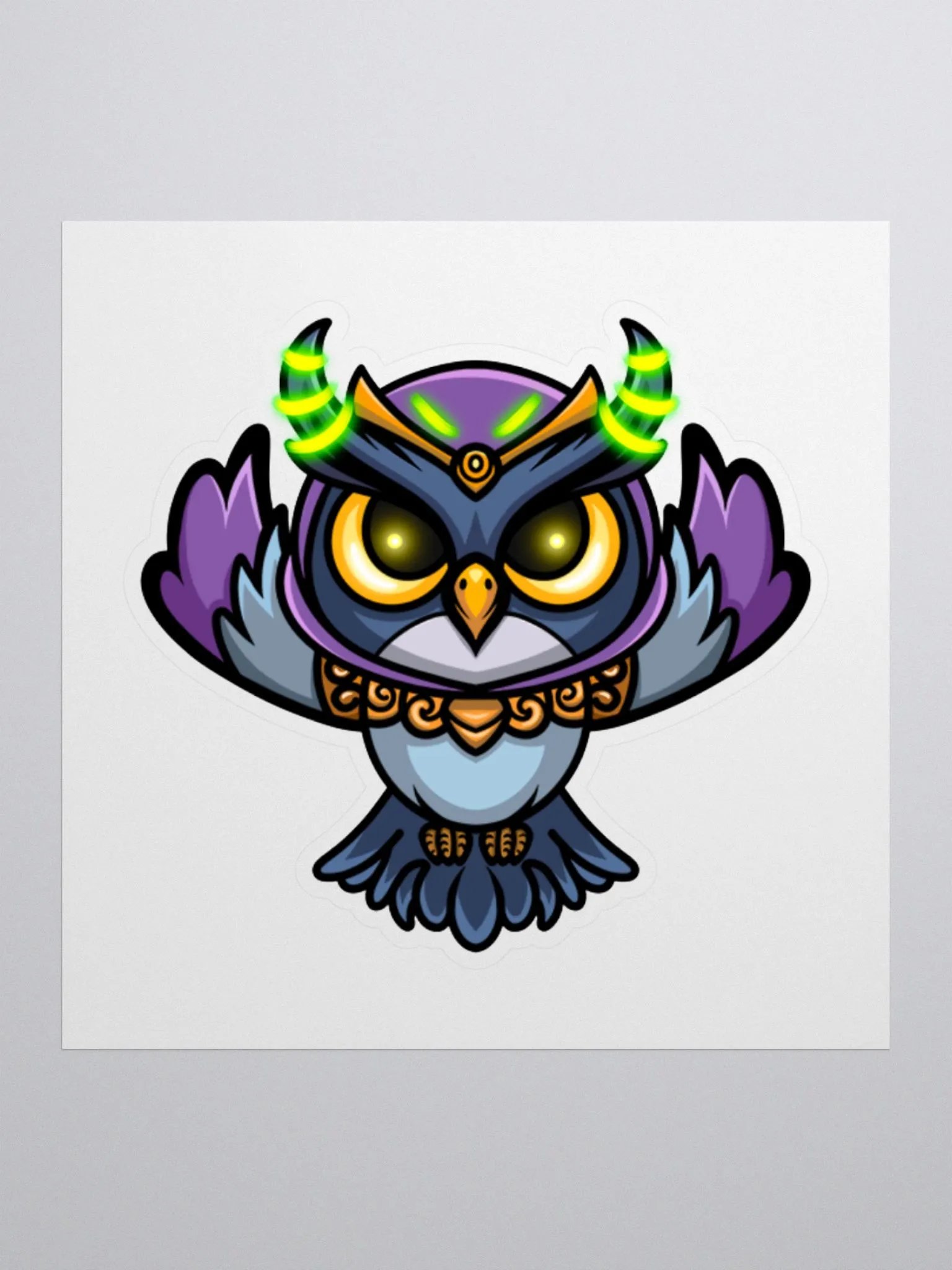 Owl Logo Stickers product image (1)