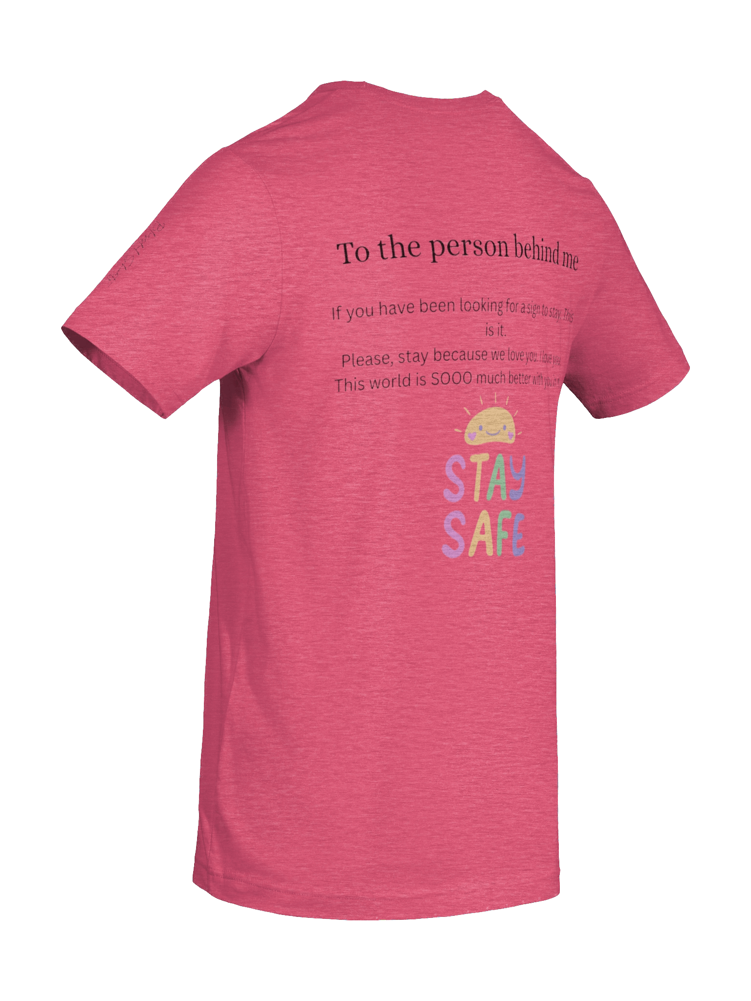 "Dear Person Behind me" Shirt product image (29)