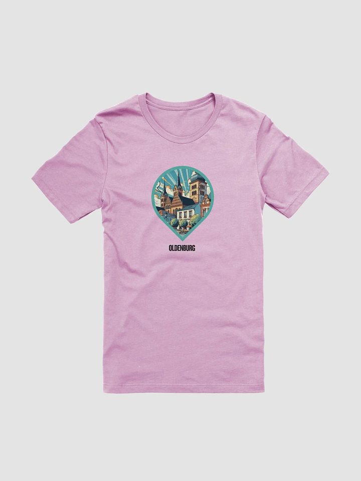 Bella+Canvas Supersoft T-Shirt | AI Design Oldenburg city product image (2)