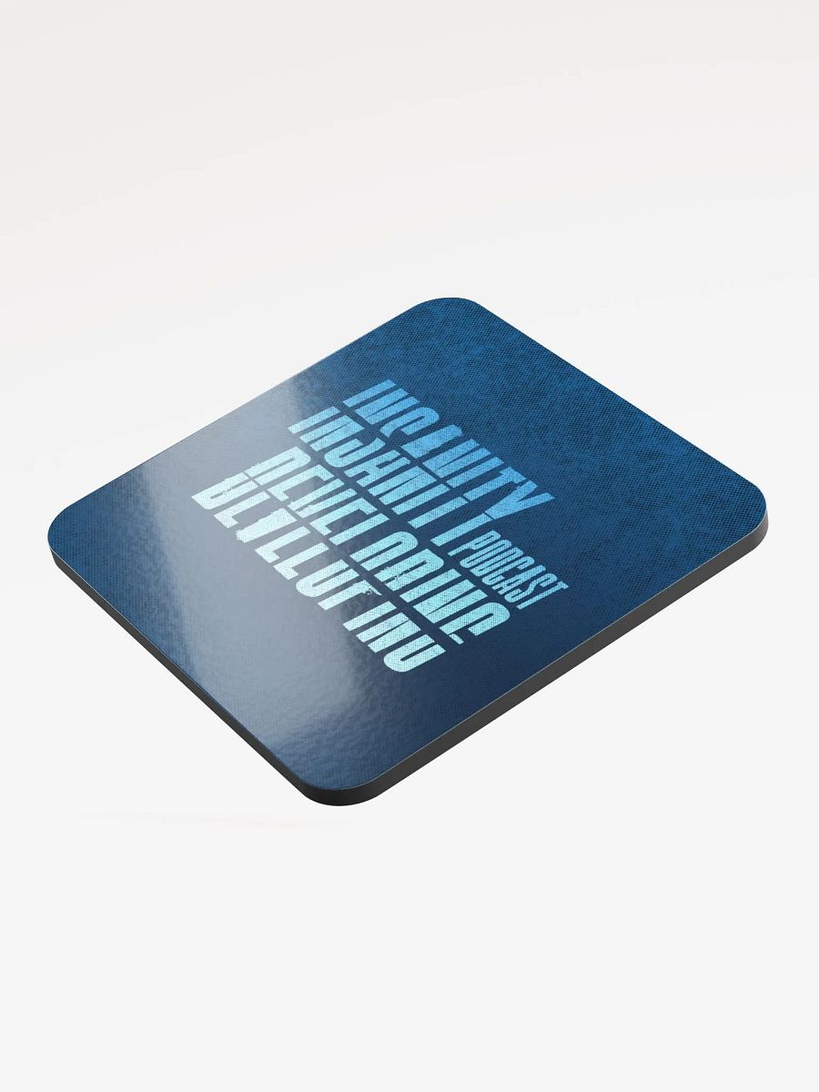 Glossed Cork Coaster — Logo product image (3)