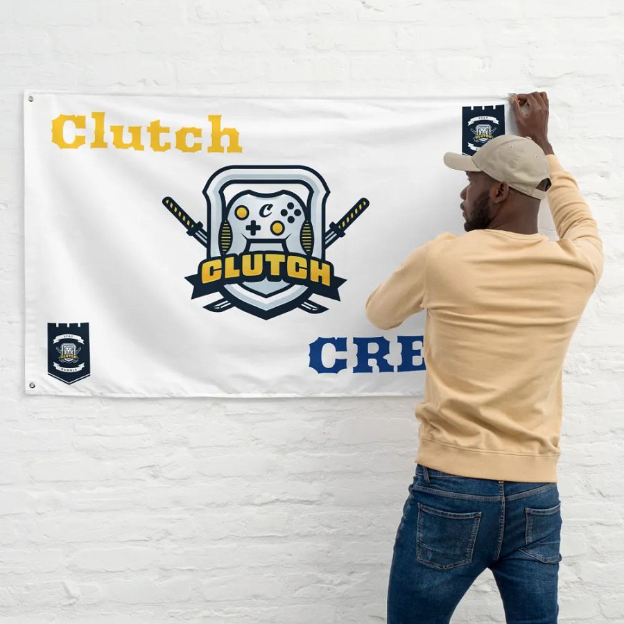 Clutch Crew flag v2 product image (11)