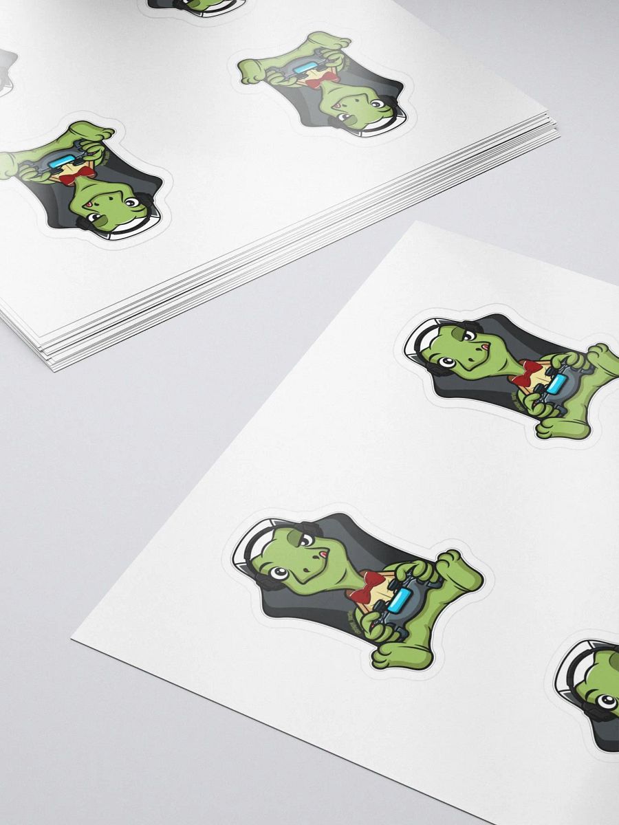 Gamer turtle stickers product image (5)