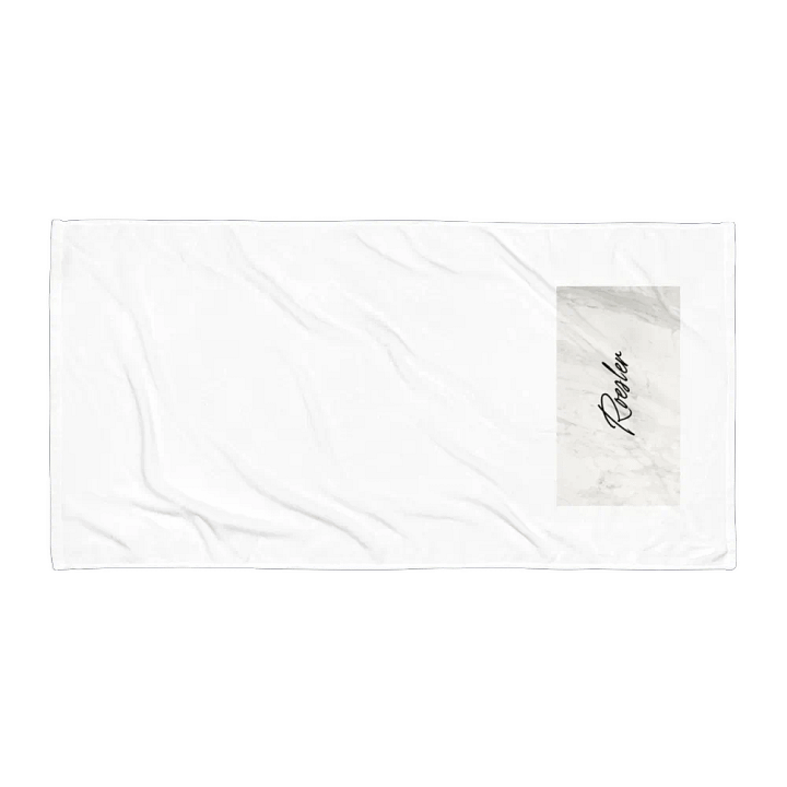 Ressler Marble Sublimated Towel product image (1)
