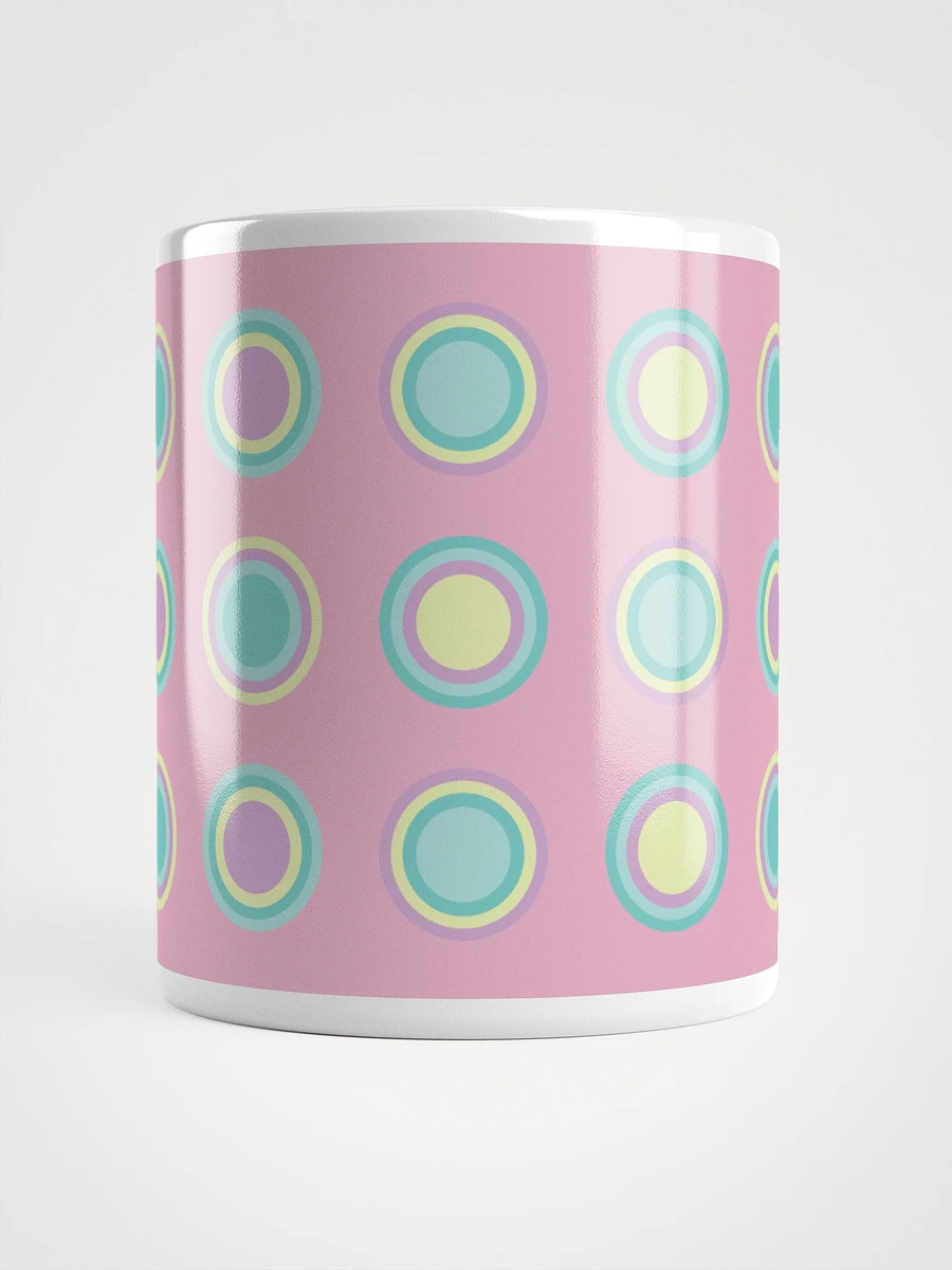 Pink Polkadot Glossy White Mug product image (5)