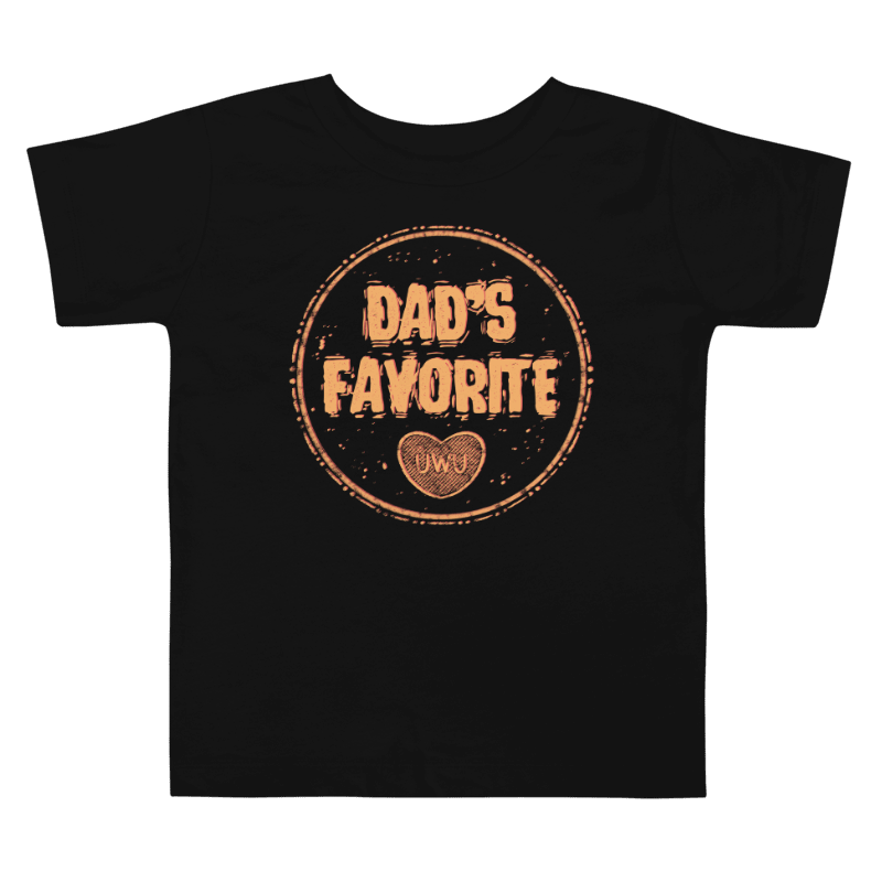 Dad's Favorite(Gold Text) Toddler Shirt product image (1)
