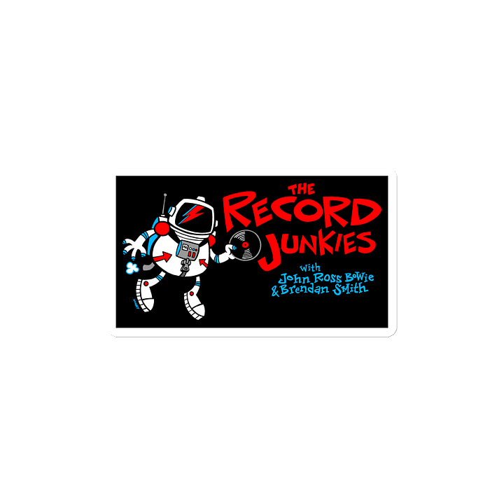 The Record Junkies Magnet product image (2)