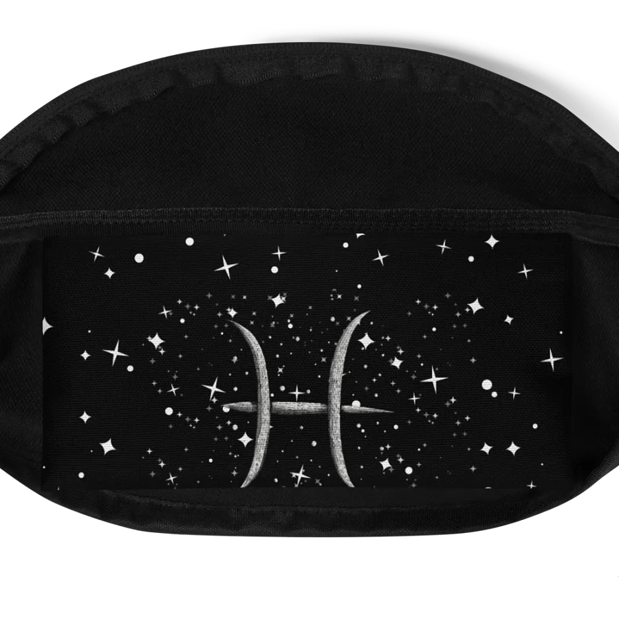 Pisces, Guided by the Stars Glyph Only, Bum Bag product image (4)