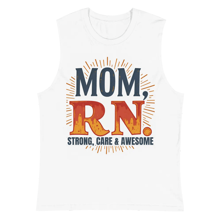 Radiant Mom RN Muscle Tank product image (2)