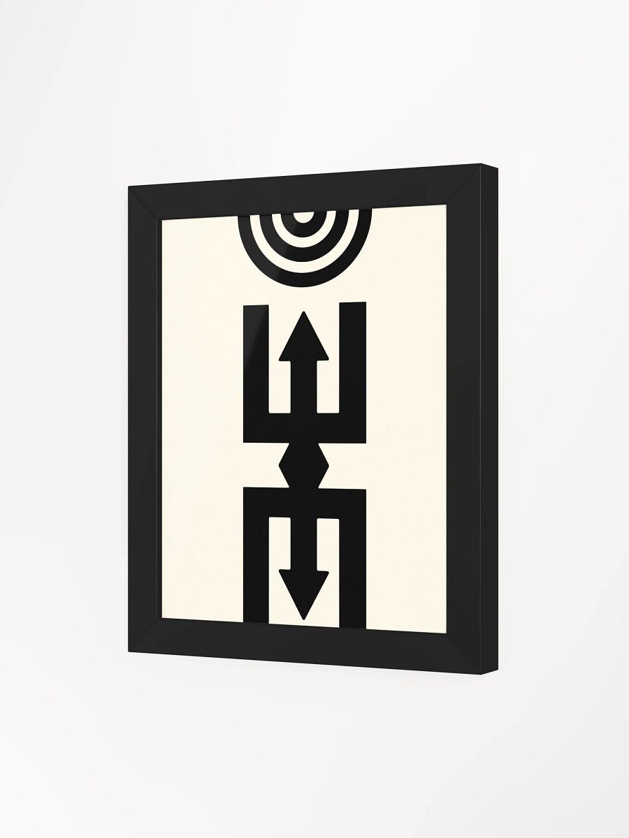 Crown and Counsel Luce Poster (Framed, Silent Authority Collection) product image (3)
