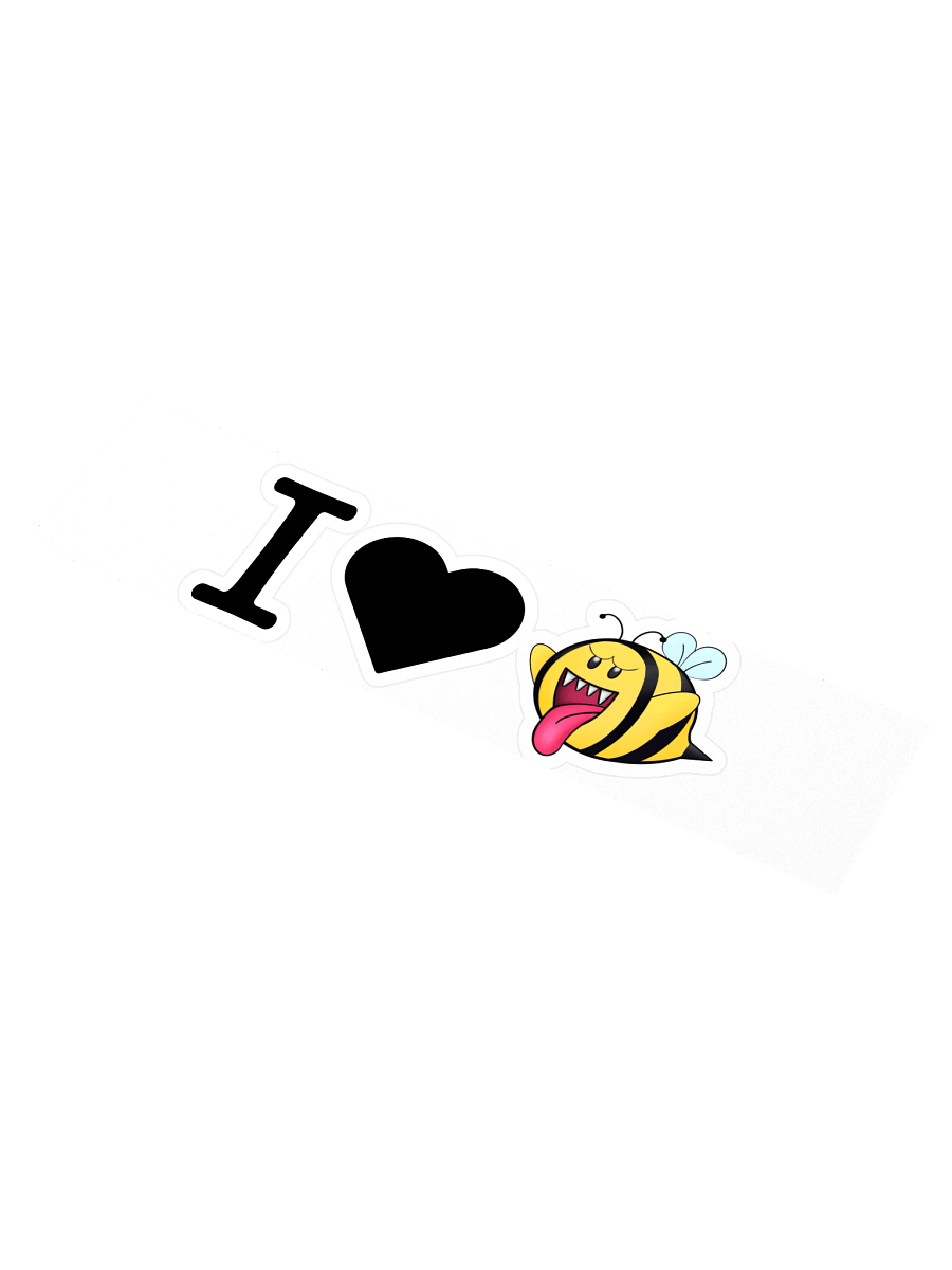 I Love Boo-Bees Stickers product image (1)