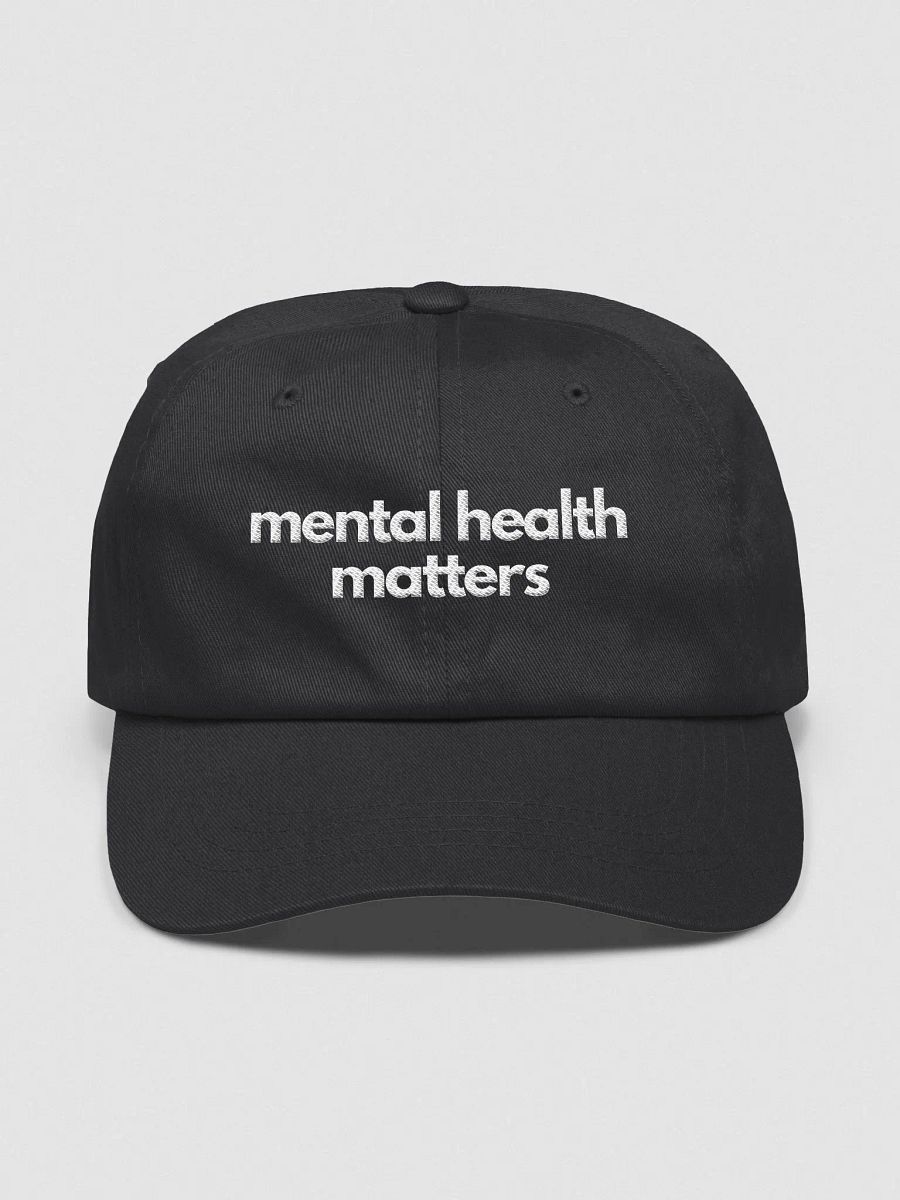 MHM White Text Ballcap product image (1)