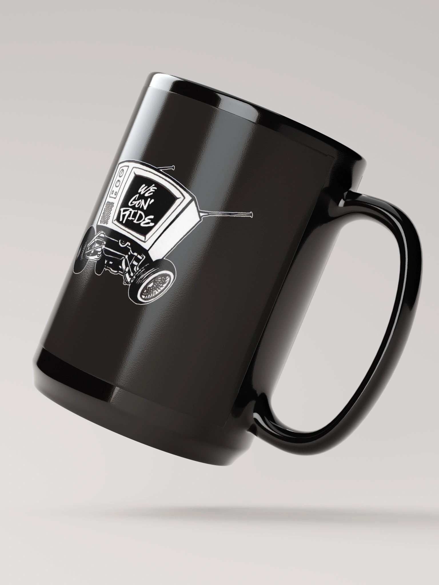 We Gon' Ride TV on Wheels Mug product image (2)