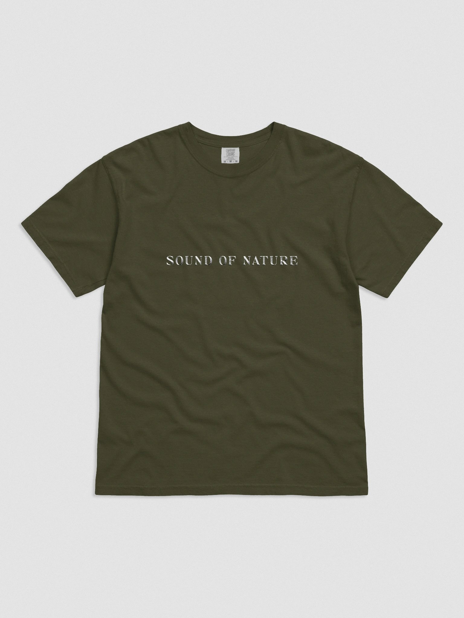 Embroidered Sound Of Nature Unisex Tee product image (1)