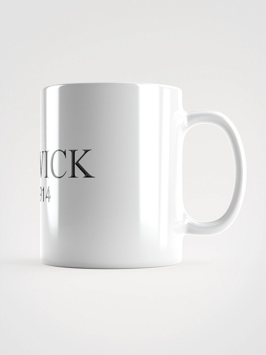 WARWICK Est. 914 White Glossy Mug product image (2)