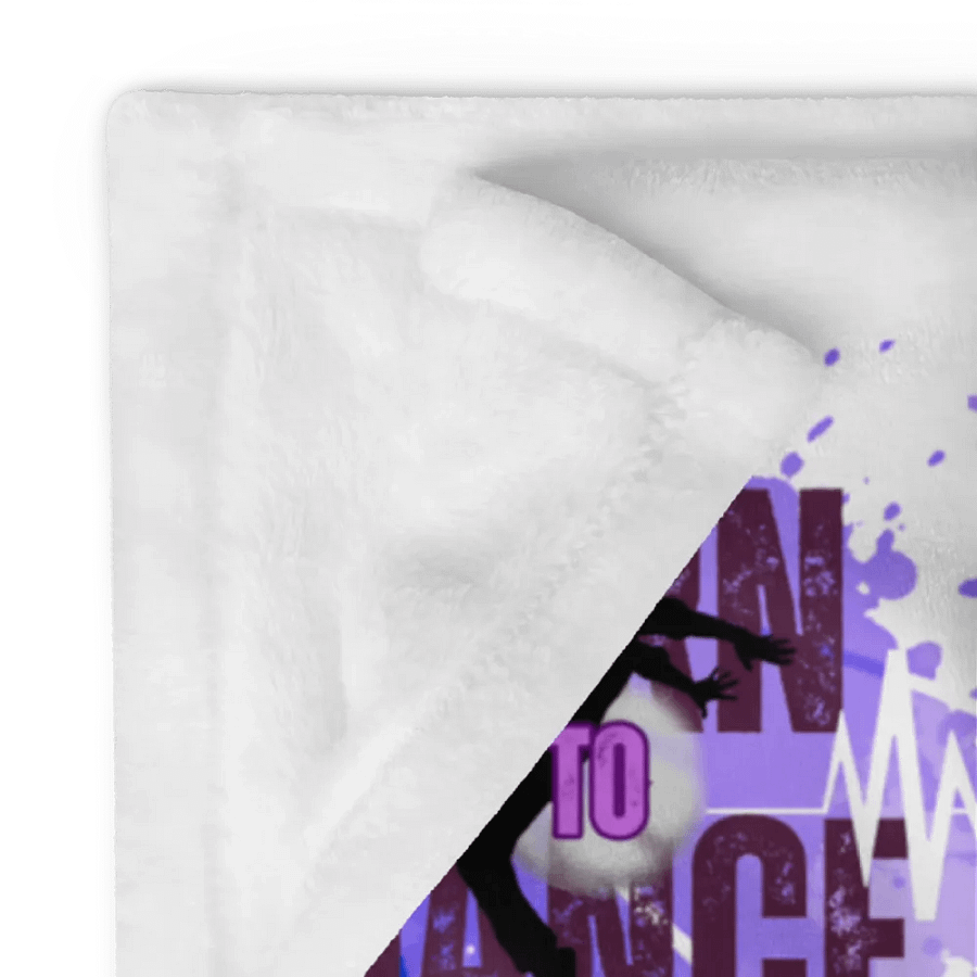 Born to Dance His Silhouette Throw Blanket product image (24)