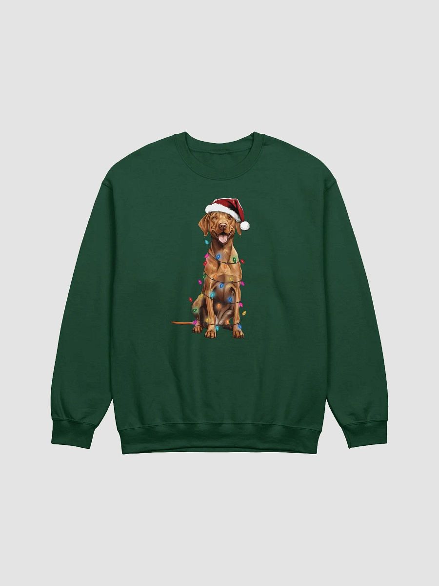 Funny Vizsla Christmas Sweatshirt for Vizsla Paw-rents product image (8)
