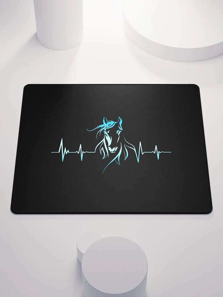Horse Heartbeat Gaming Mouse Pad product image (1)