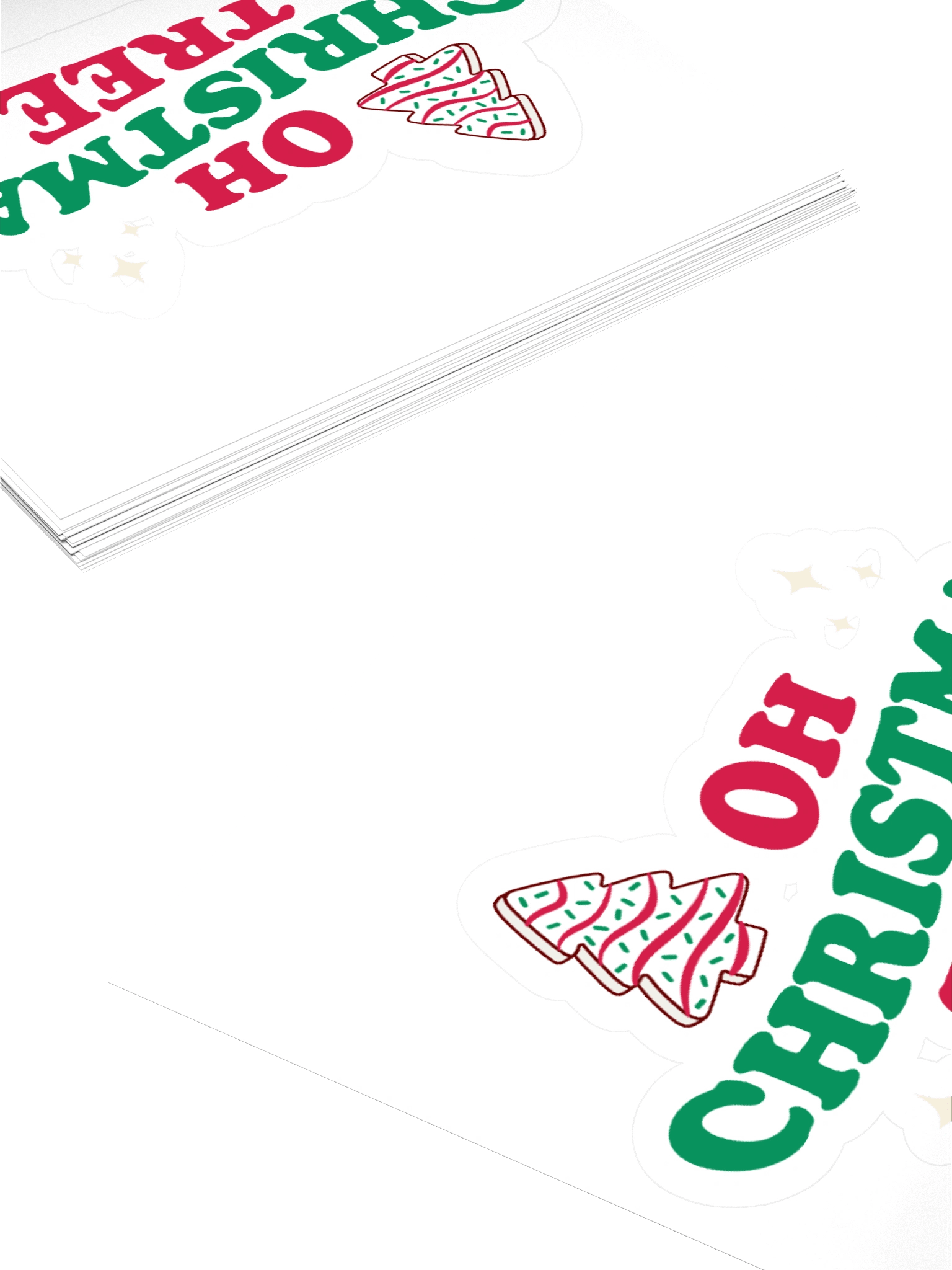 Oh Christmas Tree Sticker product image (4)