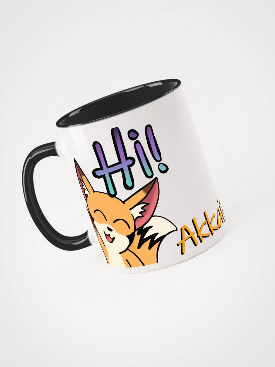 Hi! Ceramic Mug with Color Inside product image (3)