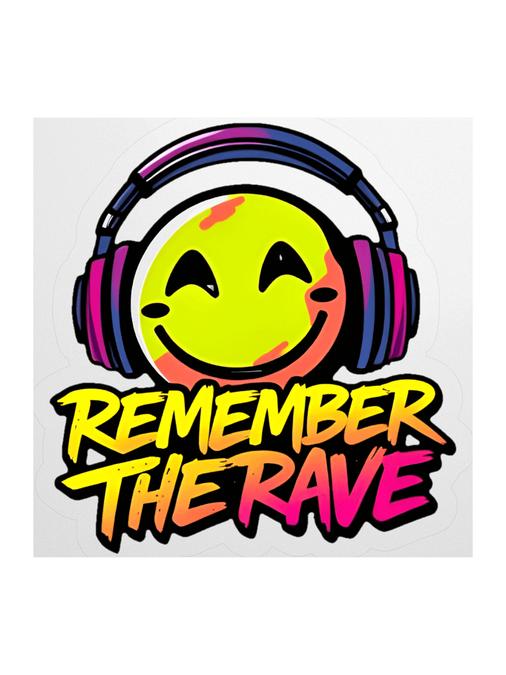 Remember The Rave - Kiss Cut Stickers product image (1)