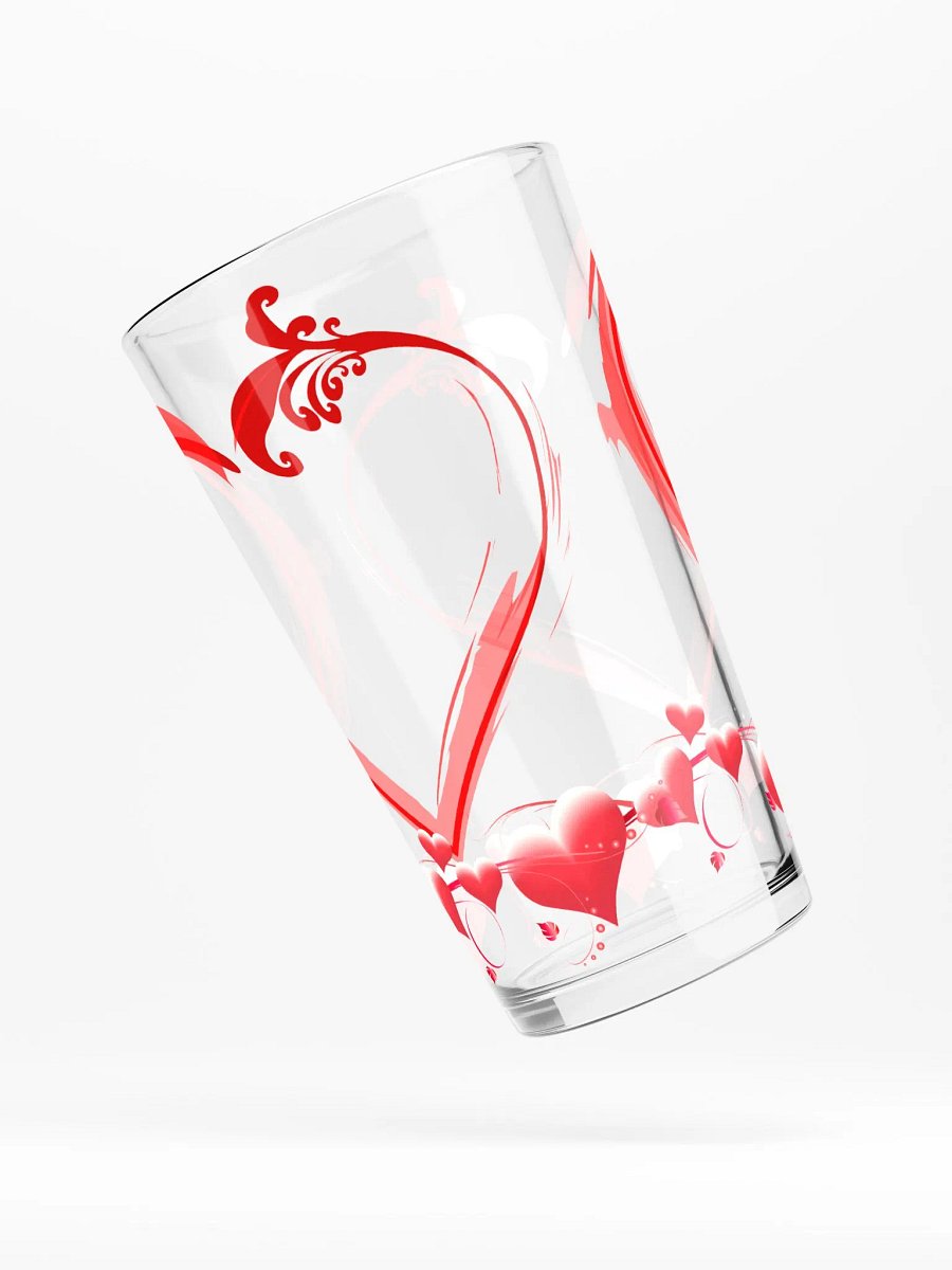 All Hearts Pint Glass product image (3)