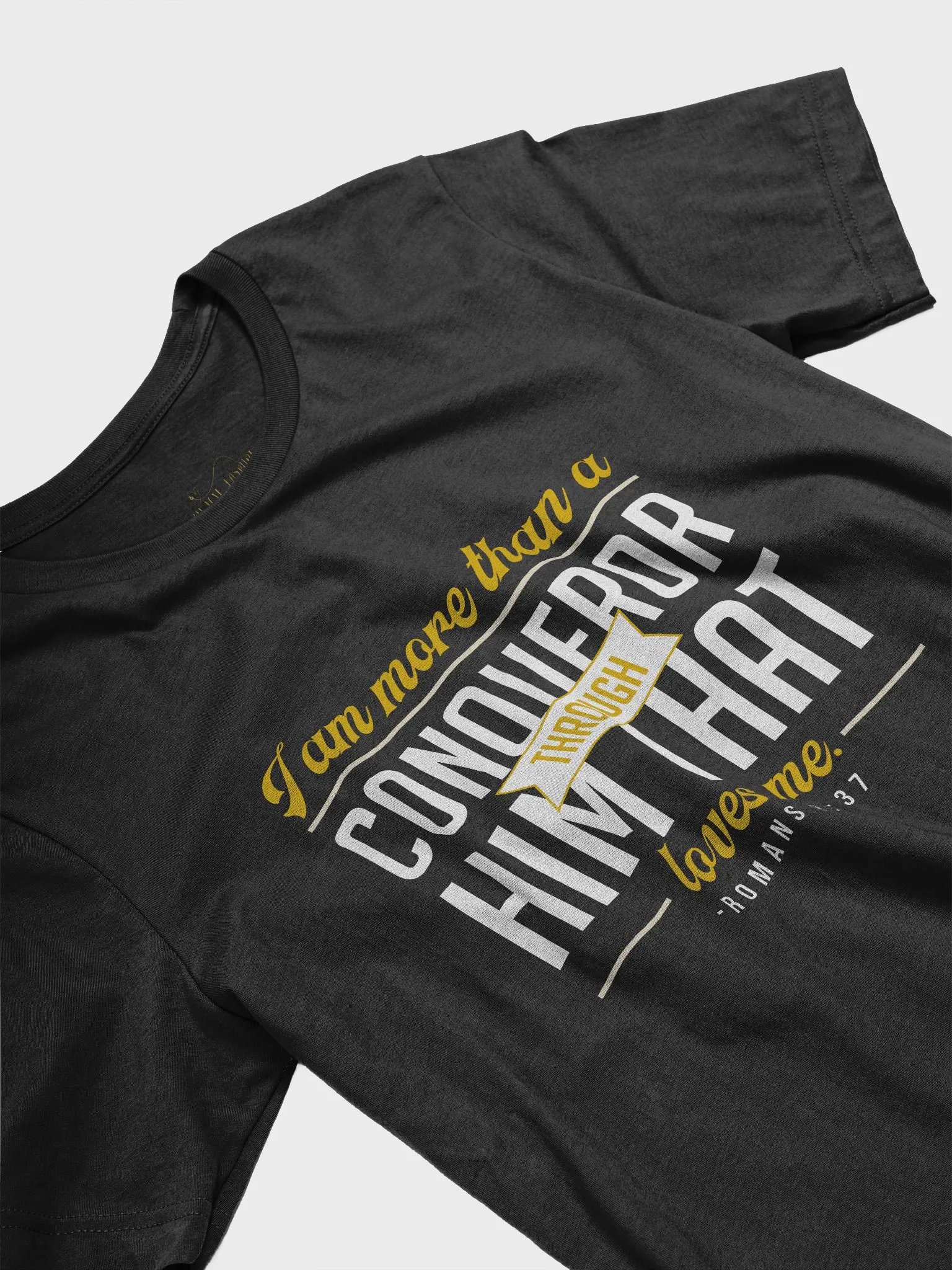 I AM MORE THAN A CONQUEROR THROUGH HIM THAT LOVES ME T-SHIRT & MY PRAYER & GRATITUDE JOURNAL BUNDLE product image (3)