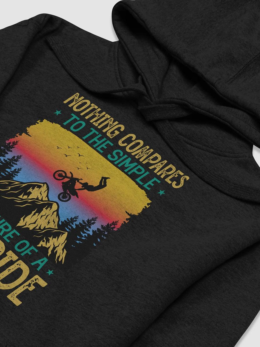 Simple Pleasure of a Bike Ride - Mountain Biking Unisex Premium Hoodie product image (3)