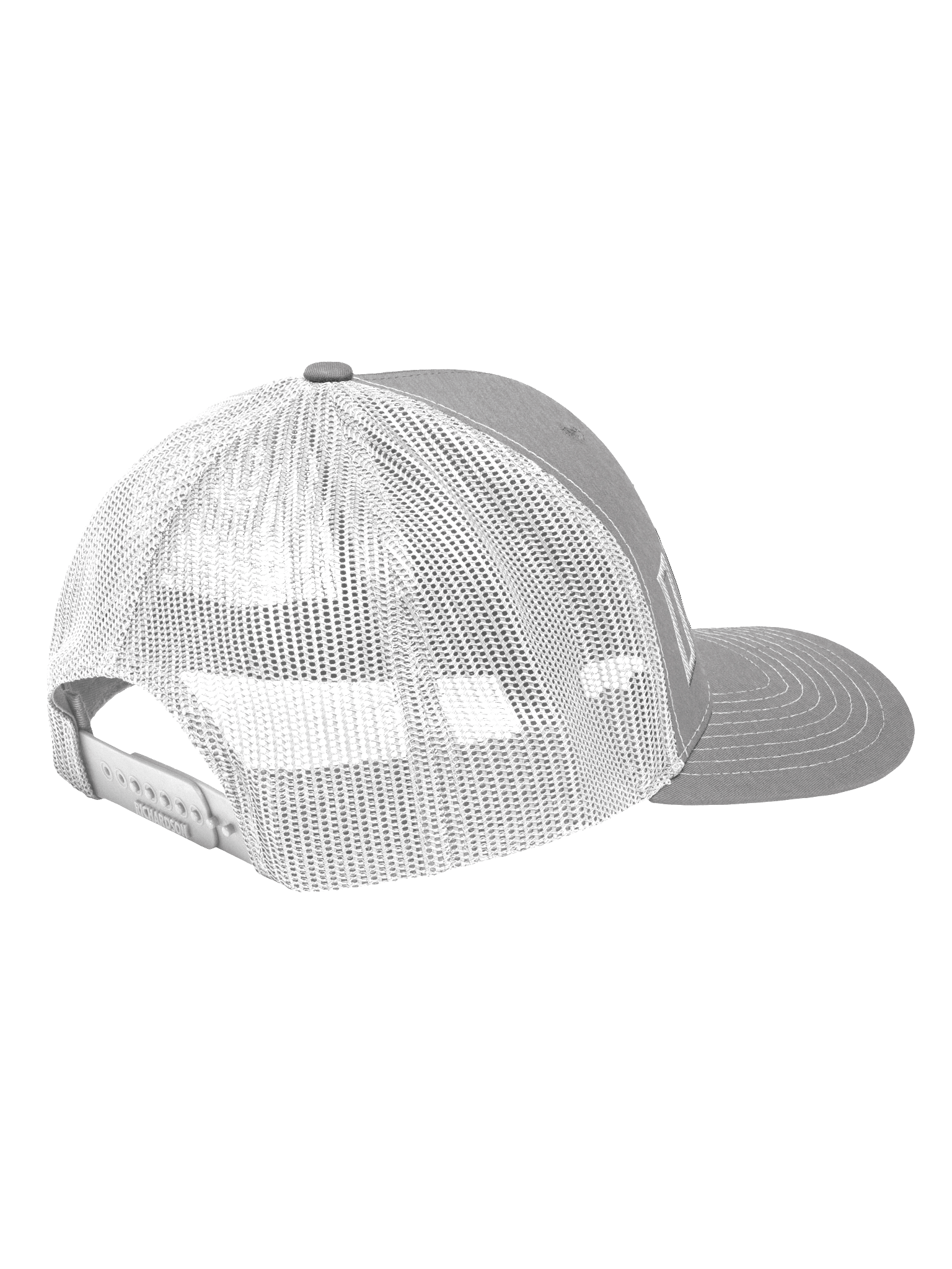 Bold DCF Trucker Hat - Grey & White product image (3)