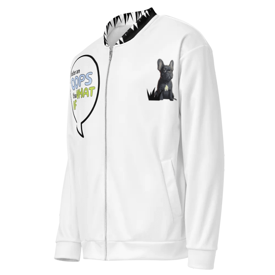 🐶 Cute Puppy Bomber Jacket – Unleash Your Custom Style! product image (3)