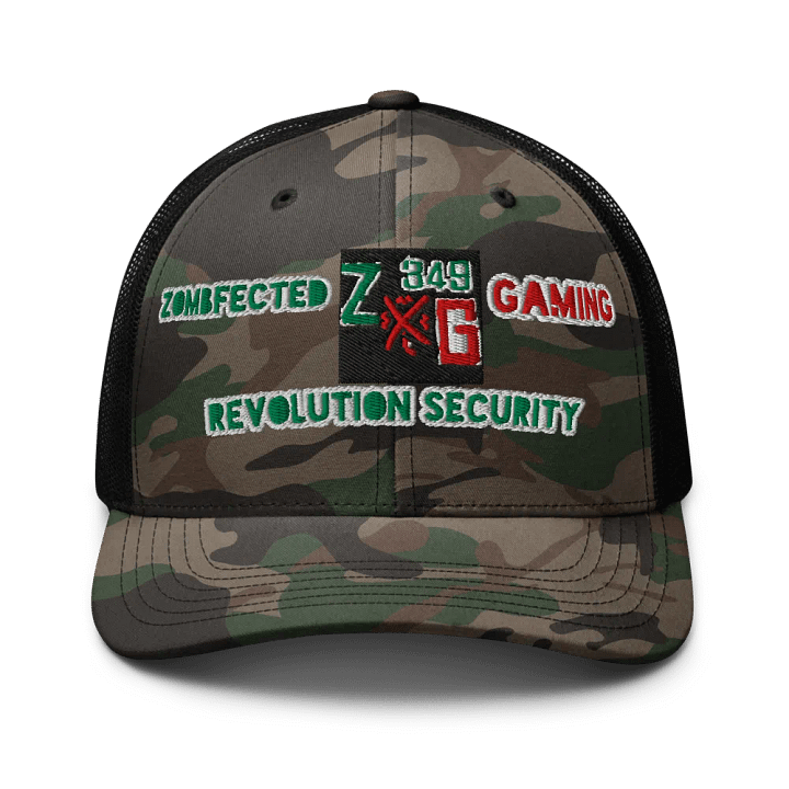 ZombfectedGaming 349 Revolution Security Camo Cap product image (1)