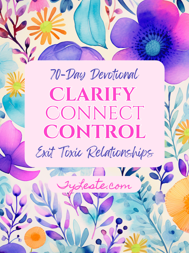 Clarify, Connect, Control Devotional product image (1)