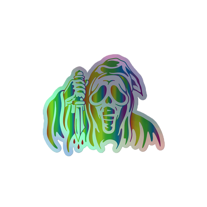 Rainbow Ghost AIM Holographic Sticker product image (2)