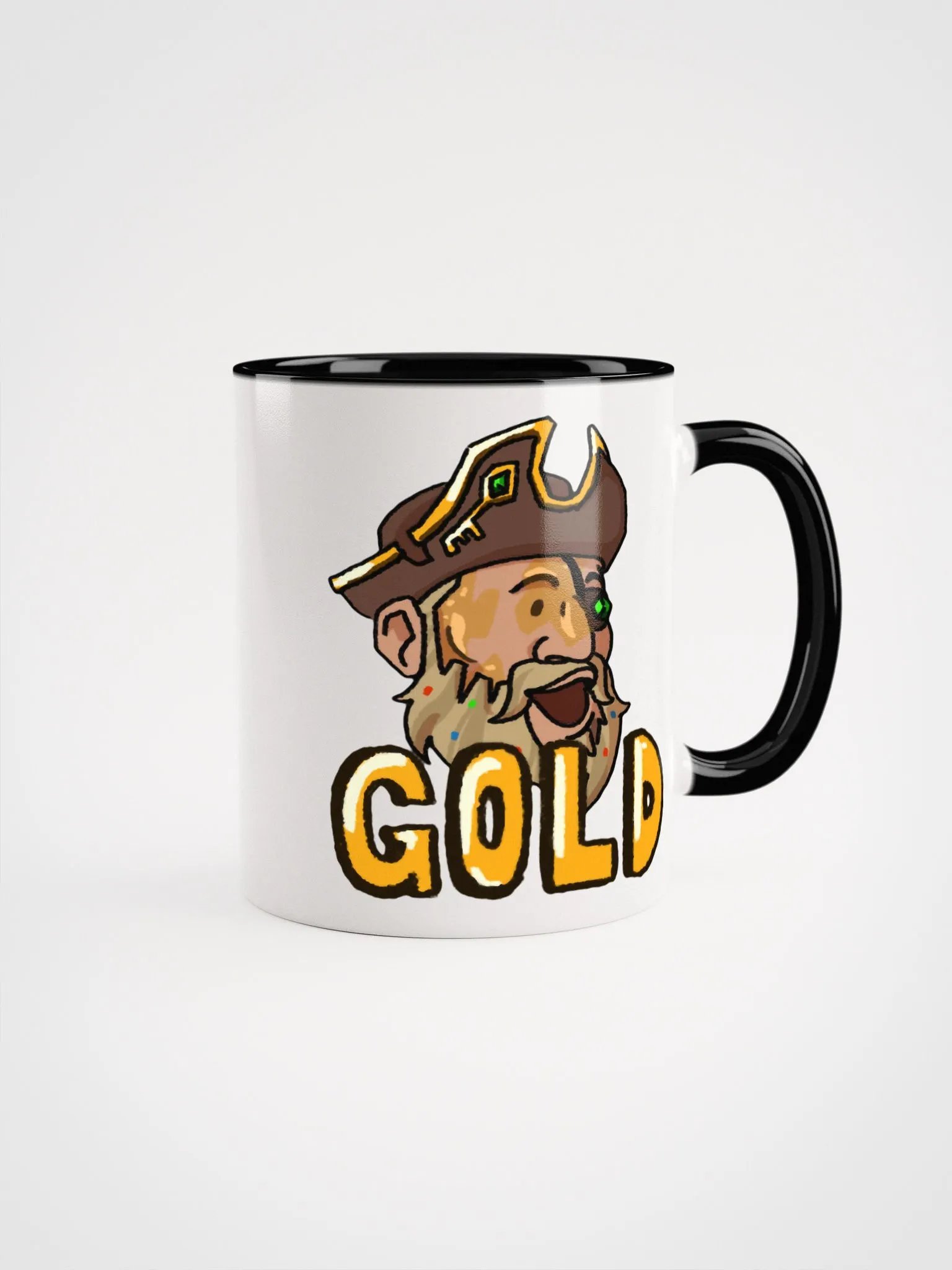 11oz Black and White Mug product image (1)