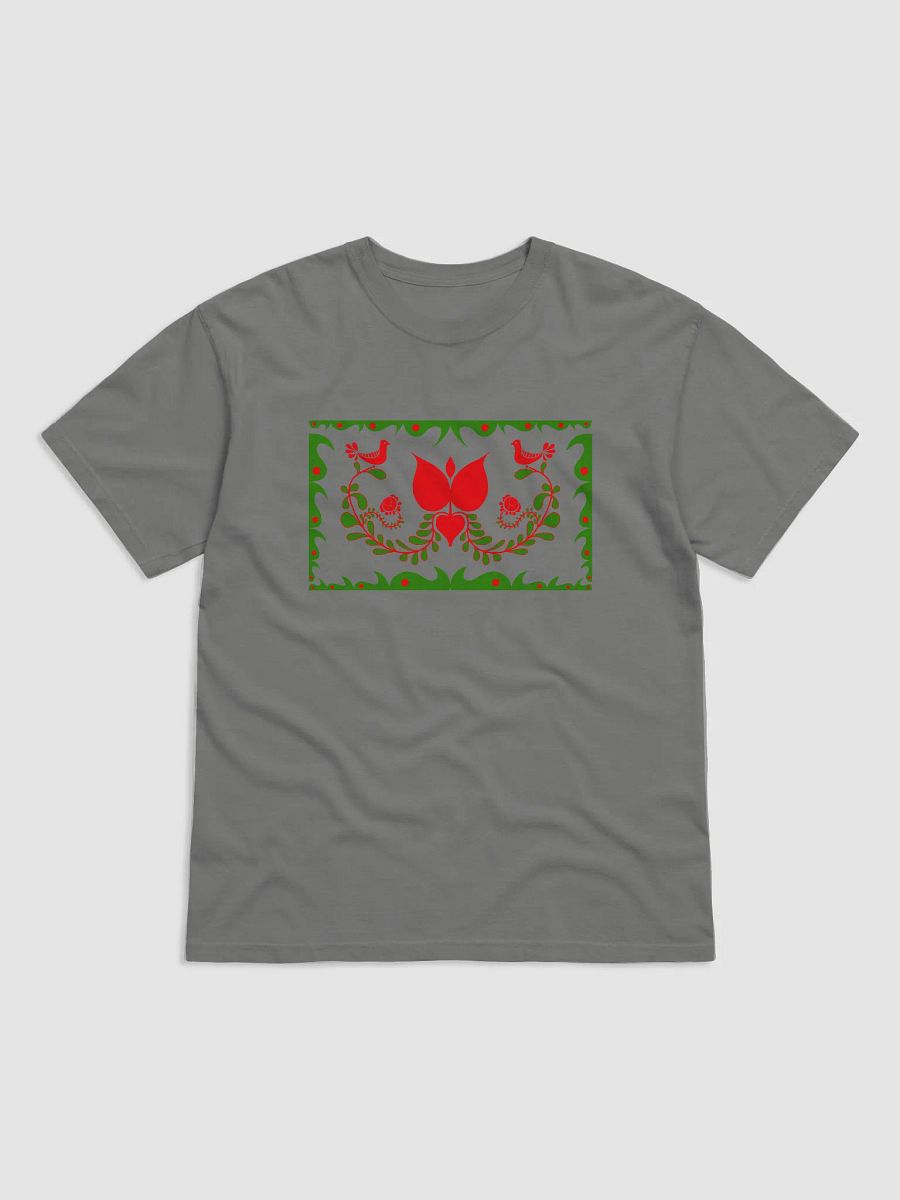 Hungarian Folk Art Red & Green T-Shirt product image (1)