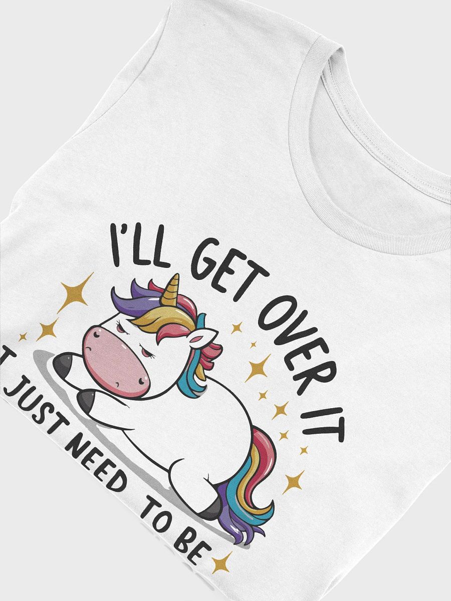 Dramatic Unicorn Supersoft T-Shirt product image (5)