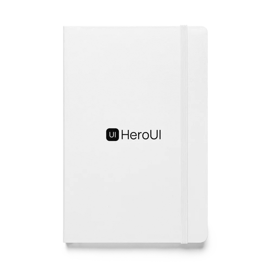 HeroUI Notebook Plain product image (1)