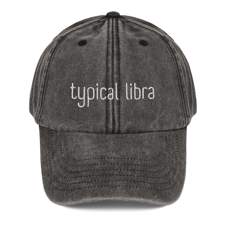 Typical Libra Vintage Wash Dad Hat product image (1)