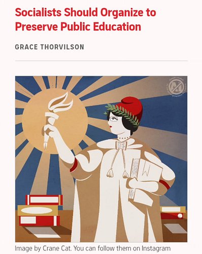 It's honor to be making cover art for Democratic Left Articles
