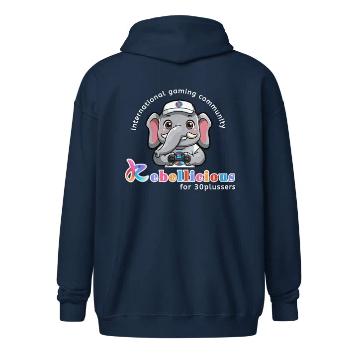 Rebellicious Gamer Zip Hoodie product image (13)