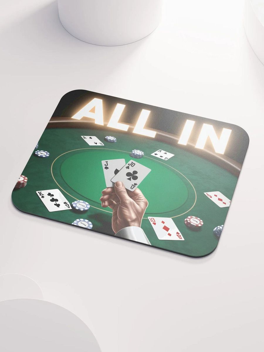 All In Poker Mouse Pad product image (3)
