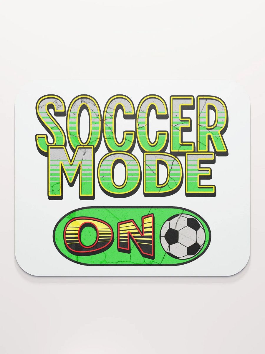 Soccer Mode On Mouse Pad product image (1)