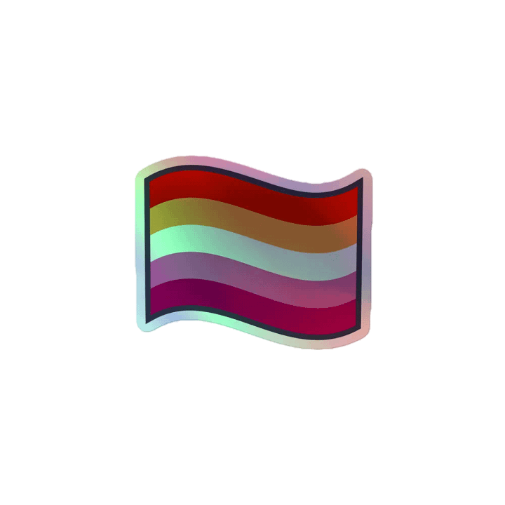 Spectrum Wave Holographic Sticker Set product image (1)