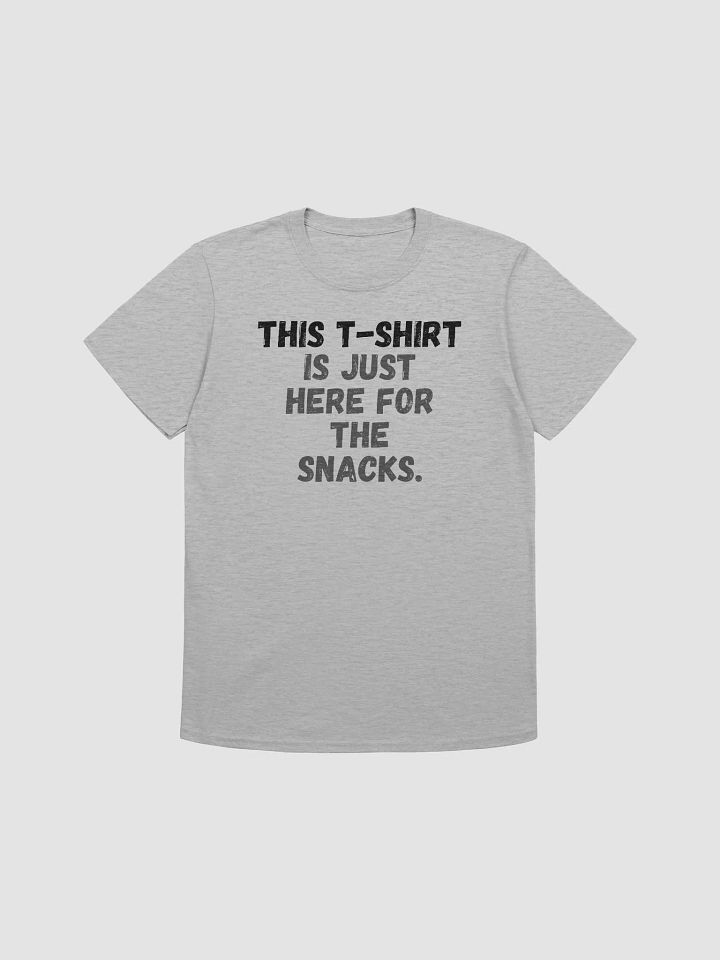 This t-shirt is just here for the snacks. product image (2)