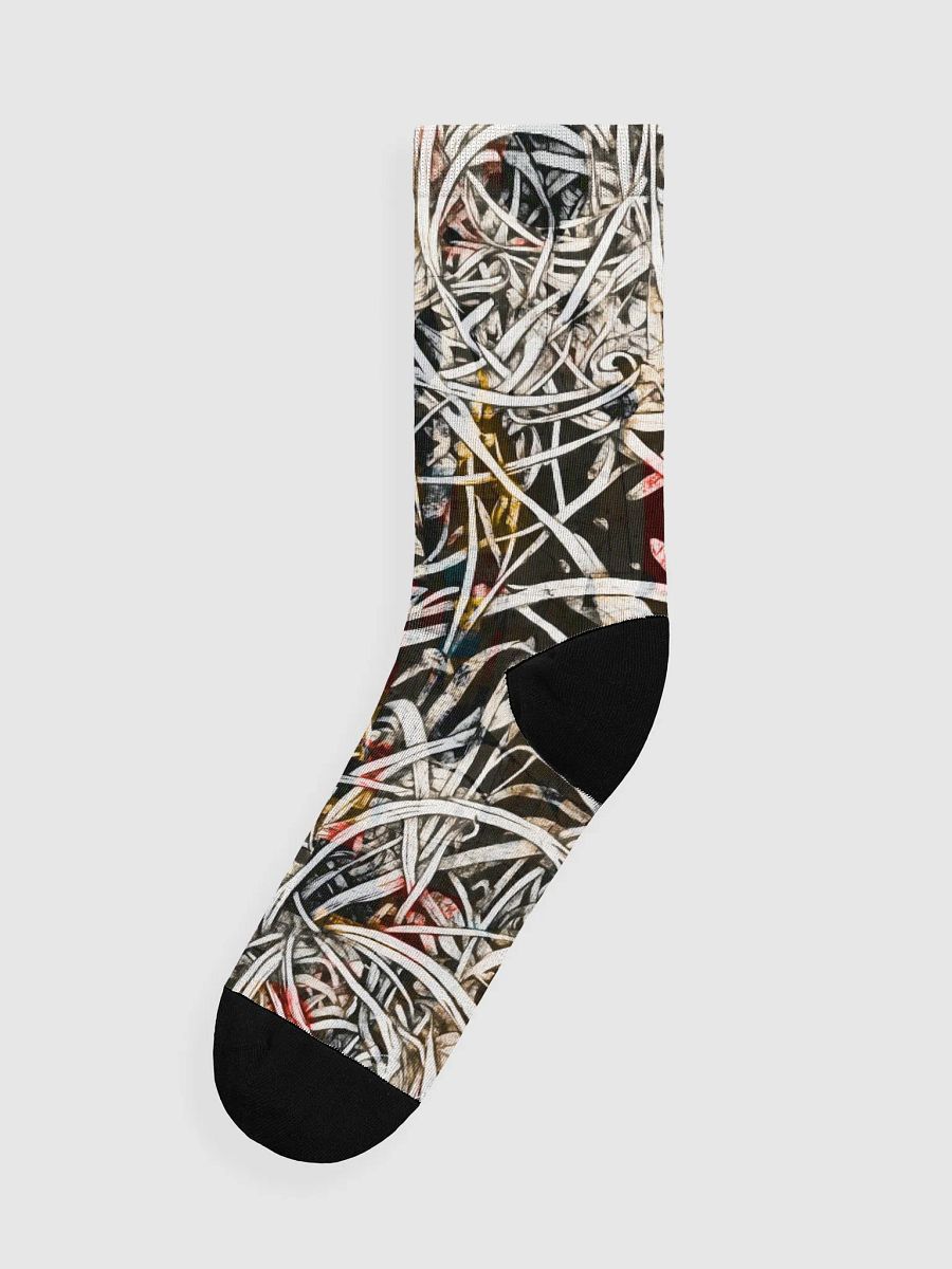 Eco-Chic Artistic Crew Socks product image (1)