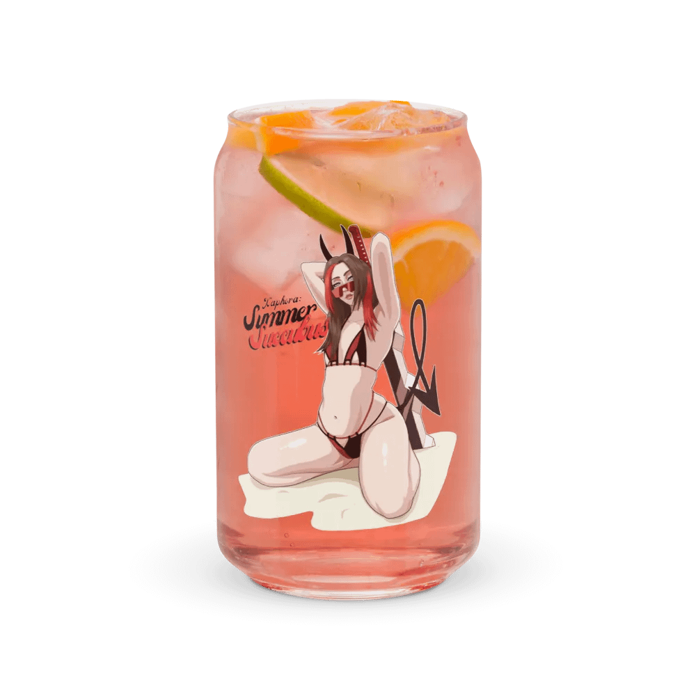 Summer Succubus Glass Can Cup product image (7)