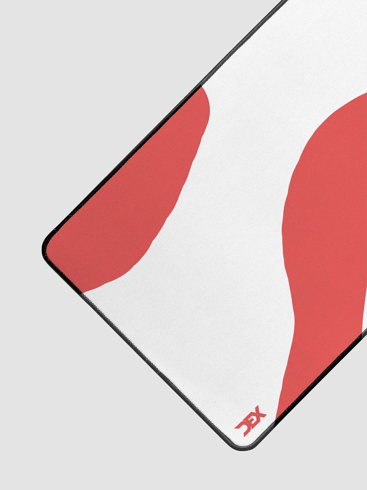 Abstract Desk Mat - "Crimson" product image (2)