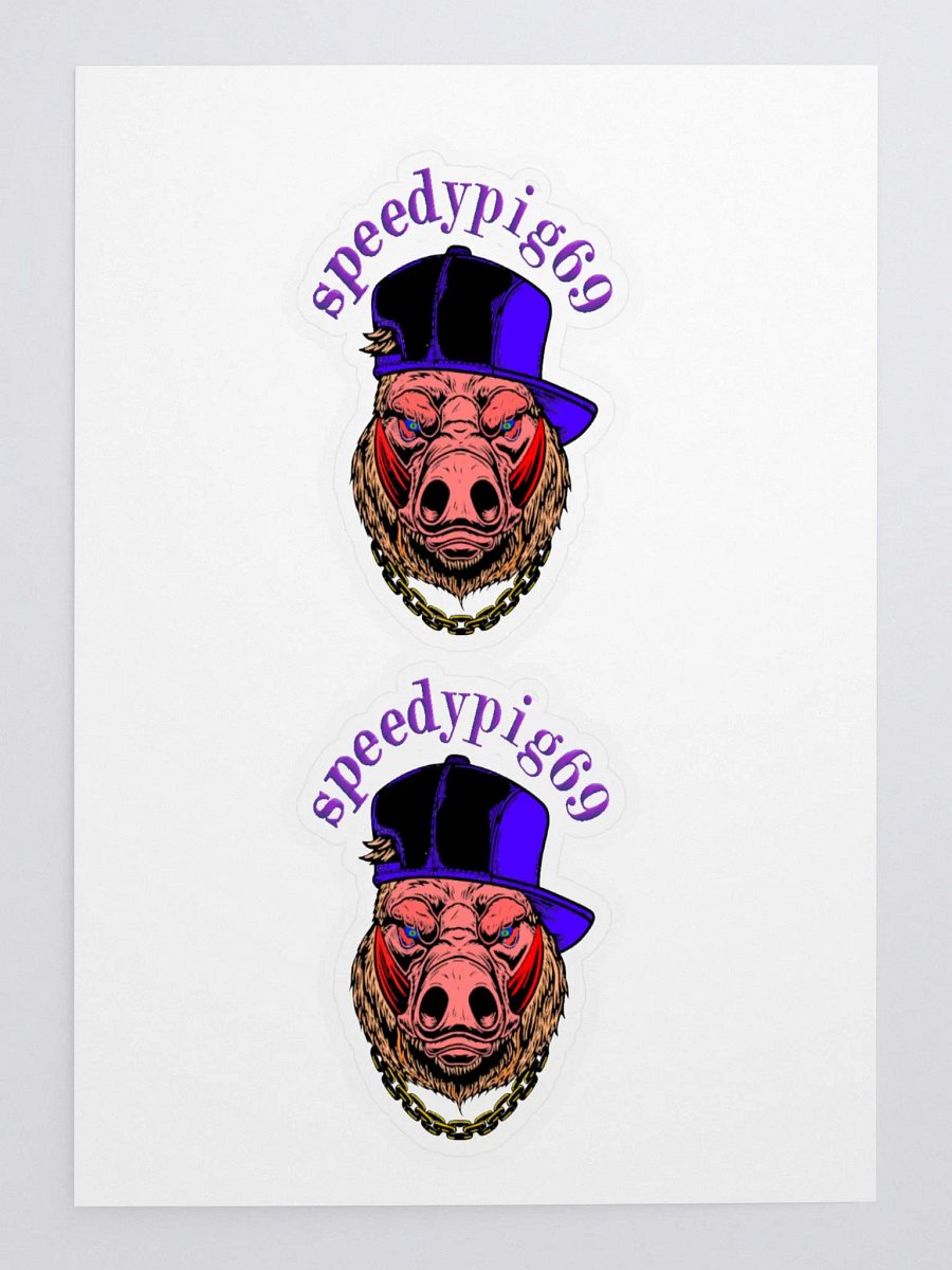 Speedy Steed Kiss Cut Sticker Sheet product image (3)